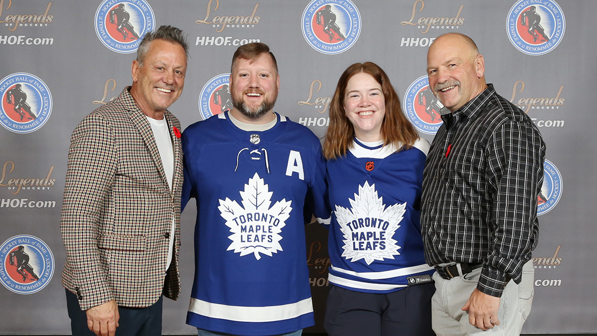 Hockey Hall of Fame Legends Photo Op