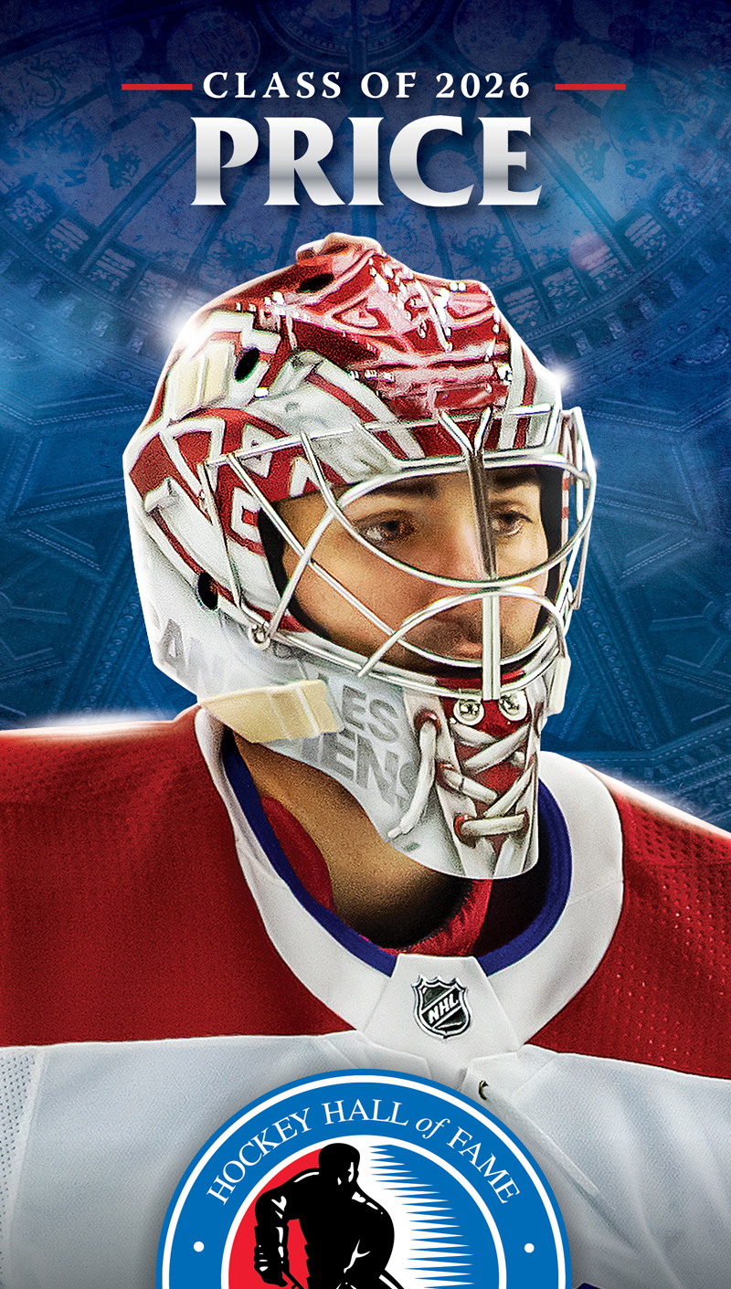 Carey Price, Player inductee in the HHOF Class of 2026